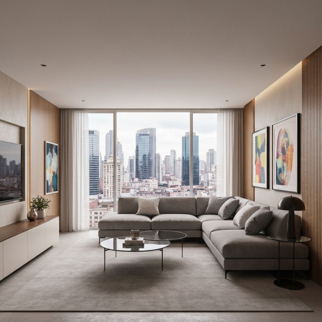 Interior de apartamento de lujo en Venezuela